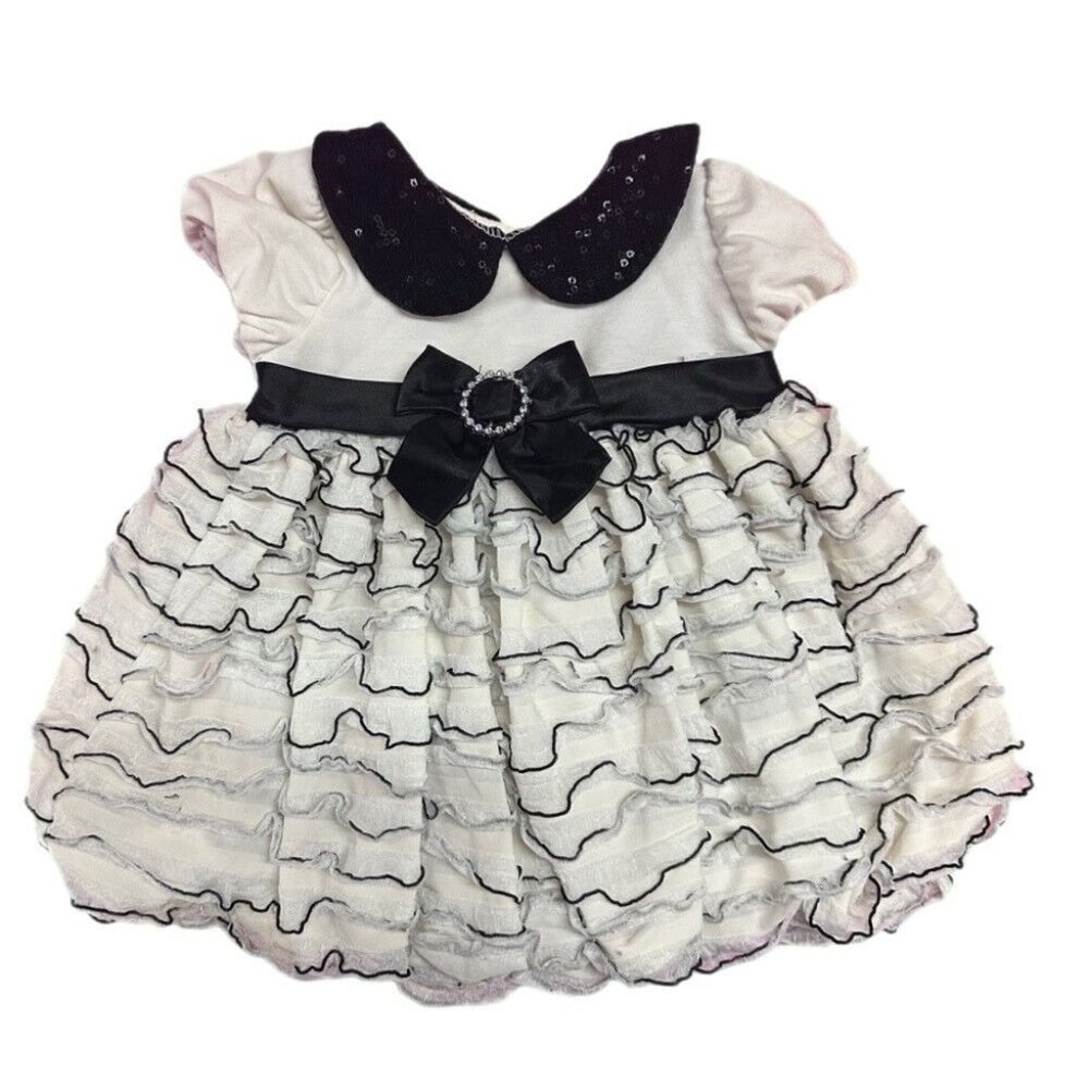 Baby Grand Signature short sleeve stripe dress SIZE 3-6 MONTHS